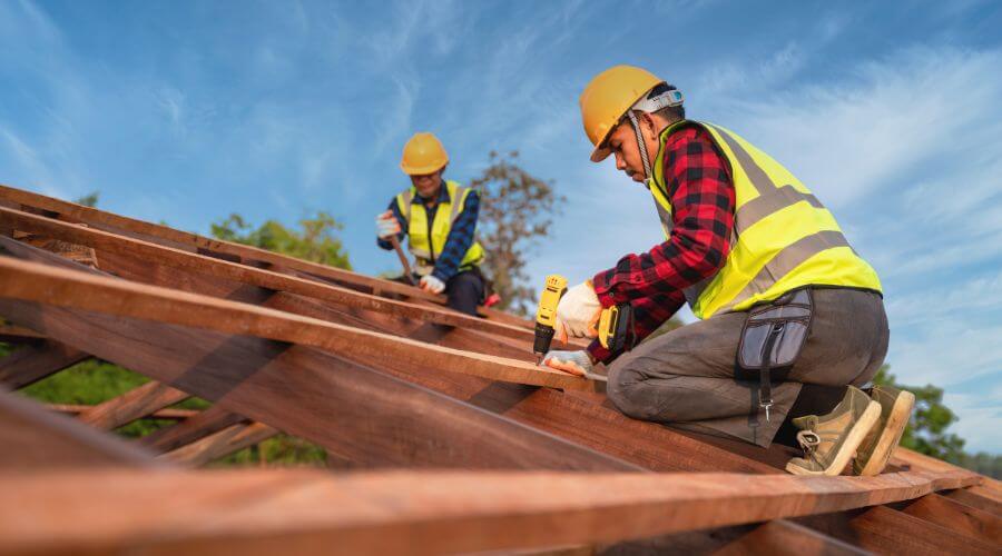 Professional Flat Roofing Installation services in Chambersburg, IL